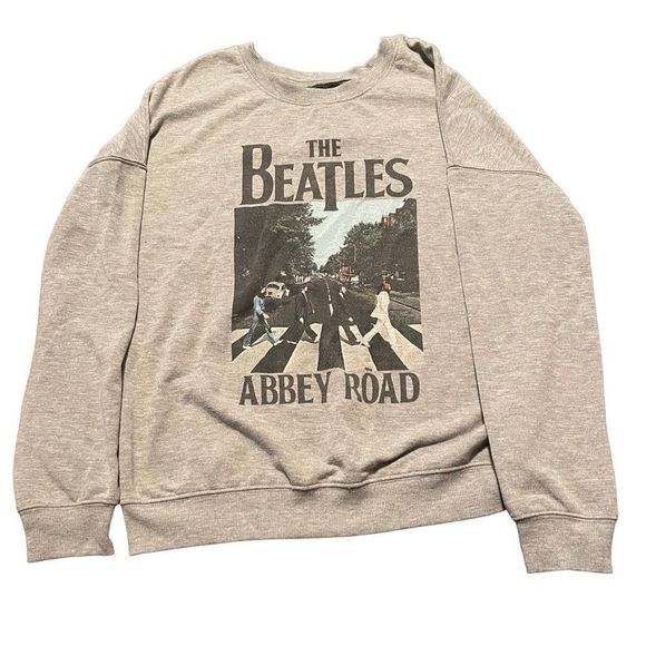 Sweaters - Beatles Abbey Road Crewneck Sweater *Gray* Size Medium